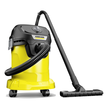 Aspirator umed-uscat KARCHER KWD 3 1.628-442.0, 1000 W, capacitate 17 l, Galben pukika.ro [1]