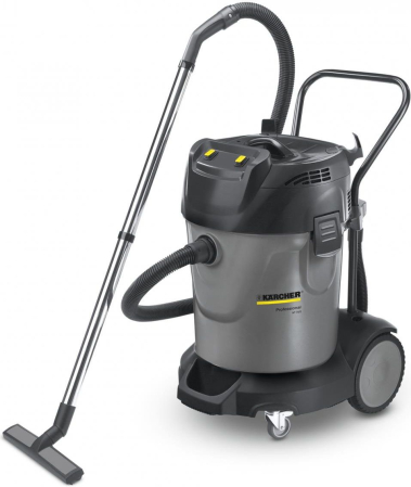 Aspiratoare - Aspirator umed-uscat KARCHER NT 70/2, 2400 W, capacitate 70 L, debit aer 148 l/s. Gri pukika.ro