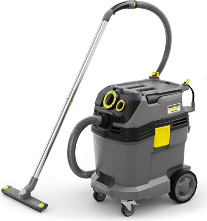 Alte produse - Aspirator umed-uscat KARCHER Tact Te L, 1380 W, capacitate 40 L, debit aer 74 l/s. Gri pukika.ro