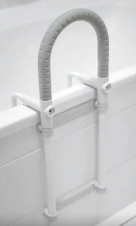 Balustrada pentru cada Sundo ajunstabila, din aluminiu, greutate maxima 100 Kg, Alb/Gri pukika.ro [3]