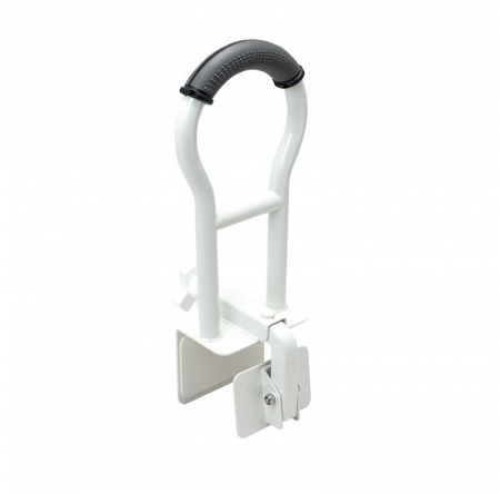 Manere de Siguranta - Bara sprijin de baie Sundo pentru persoane cu dizabilitati, din otel, greutate maxima 100 Kg, Alb pukika.ro