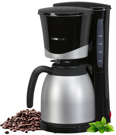 Aparate Cafea - Cafetiera Automata Clatronic KA, 870 W, Negru pukika.ro