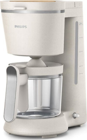Aparate Cafea - Cafetiera Automata Philips Eco Conscious, 1000 W, Rezervor 1.32 L, Alb pukika.ro