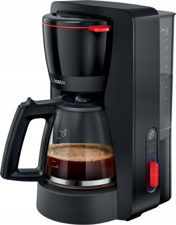 Aparate Cafea - Cafetiera Bosch MyMoment TKA3M133, 1200 W, Rezervor 1.4 L, Negru pukika.ro