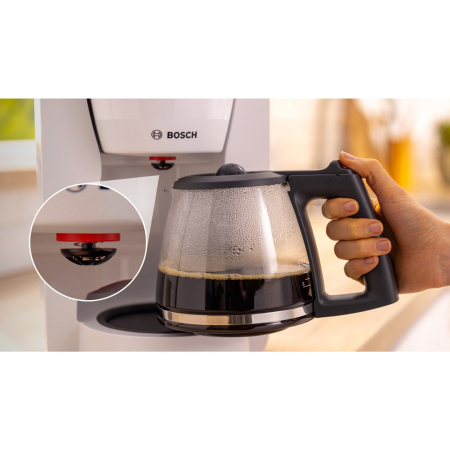 Cafetiera Bosch TKA2M111, 1200 W, Rezervor 1.25 L, Alb pukika.ro [1]