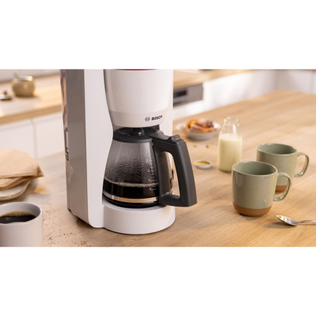 Cafetiera Bosch TKA2M111, 1200 W, Rezervor 1.25 L, Alb pukika.ro [2]