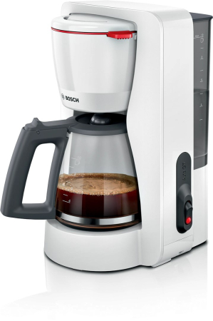 Aparate Cafea - Cafetiera Bosch TKA2M111, 1200 W, Rezervor 1.25 L, Alb pukika.ro
