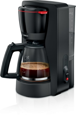 Aparate Cafea - Cafetiera Bosch TKA2M113, 1200 W, Rezervor 1.25 L, Negru pukika.ro