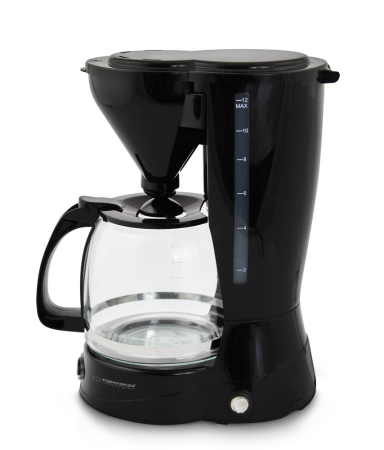 Cafetieră Esperanza EKC009, 800 W, Cafea, Rezervor 1.5 L, Negru pukika.ro [2]