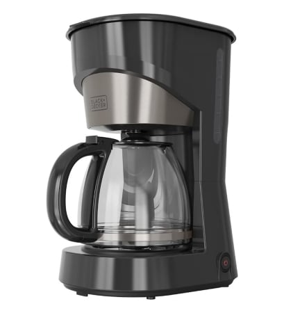 Aparate Cafea - Cafetiera Manuala BLACK+DECKER, 1000 W, Rezervor 1.5 L, Negru pukika.ro