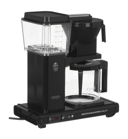 Cafetiera Manuala Moccamaster KBG Select, 1520 W, Rezervor 1.25 L, Negru pukika.ro [1]