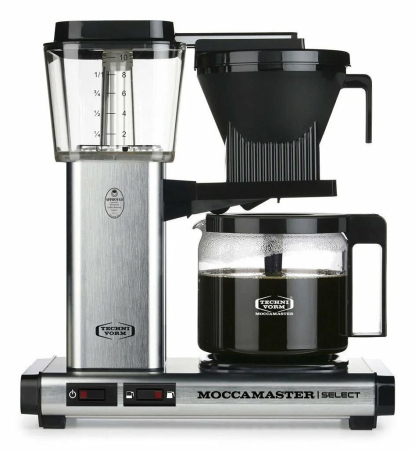 Aparate Cafea - Cafetiera Moccamaster KBG 741, 1520 W, Rezervor 1.25 L, Negru pukika.ro