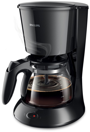 Cafetiera Semi-Automata Philips Daily Collection HD7461/20, 1000 W, Cafea, 1.2 L, Negru pukika.ro [1]