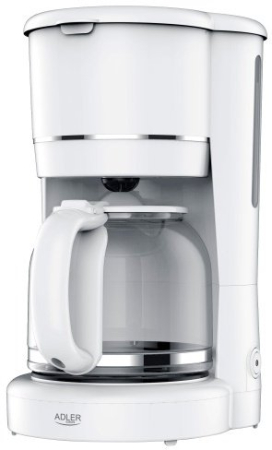 Aparate Cafea - Cafetriera Manuala Adler AD 4383w, 900 W, 1.5 L, Alb pukika.ro