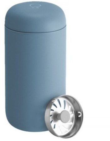 Termosuri și Căni Termos - Cană Termos Fellow, Capacitate 355 ml, din Ceramică, Albastru pukika.ro