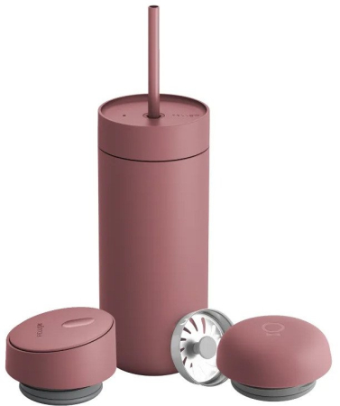 Termosuri și Căni Termos - Cană Termos Fellow, Capacitate 473 ml, din Ceramică, Roz pukika.ro