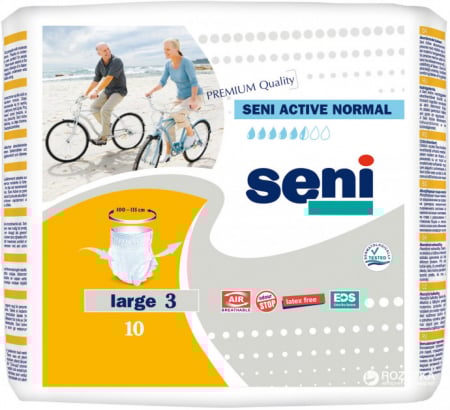 Produse incontinenta adulti - Scutece Adulti Seni Large 100 135 cm 10 Bucati pukika.ro