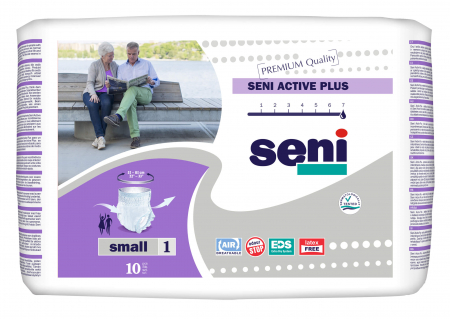 Produse incontinenta adulti - Scutece Adulti Seni Plus Small 55 85 cm 10 Bucati pukika.ro