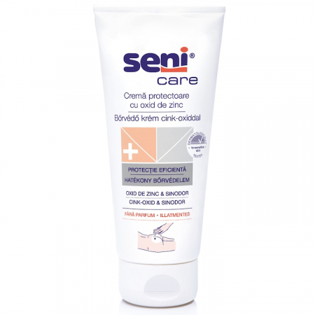 Igiena si Ingrijire Adulti - Crema cu Oxid Zinc Seni Care 100 ml pukika.ro