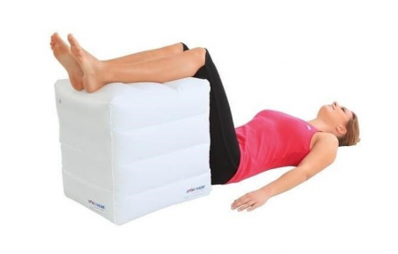 Perne Ortopedice - Cub gonflabil pentru picioare, din PVC, greutate maxima 30 Kg, Alb pukika.ro