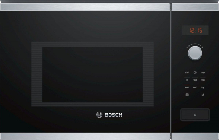 Cuptoare cu Microunde - Cuptor cu Microunde Incorporabil Bosch Serie 4, 900 W, 25 L, Negru pukika.ro
