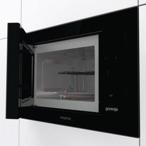 Cuptor cu Microunde Incorporabil Gorenje, 900 W, 23 L, Touch, Grill, Negru pukika.ro [8]