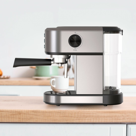 Espressor Automat Black+Decker ES9200090B, 1350 W, 20 bar, Gri pukika.ro [4]
