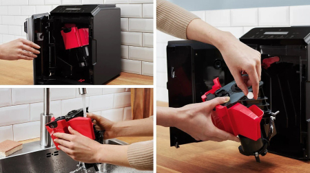 Espressor Automat Bosch Serie 2, 1300 W, 15 bar, Touch, Rezervor 1.4 L, Gri pukika.ro [2]