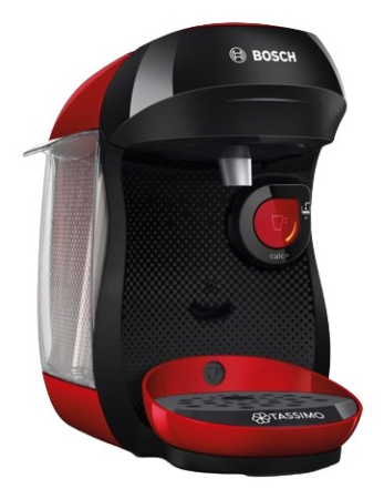 Promotii - Espressor Automat Bosch Tassimo Happy, 1400 W, Touch, Rezervor 0.7 L, Rosu pukika.ro