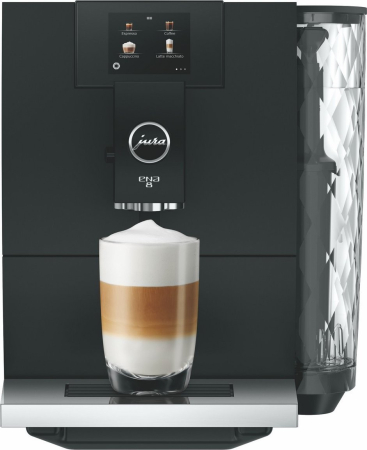 Aparate Cafea - Espressor Automat cu Capsule Jura ENA 8, 1450 W, 15 bar, Touch, Rezervor 1.1 L, Negru pukika.ro