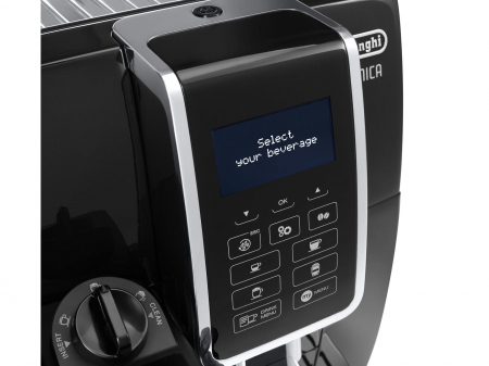 Espressor Automat De’Longhi Dinamica ECAM 350.55.B, 1450W, 15 Bar, LatteCrema, Display LCD, 1.8 L, Negru pukika.ro [3]