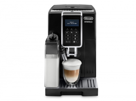 Espressor Automat De’Longhi Dinamica ECAM 350.55.B, 1450W, 15 Bar, LatteCrema, Display LCD, 1.8 L, Negru pukika.ro [2]