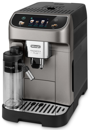Espressor Automat De’Longhi Dinamica Plus ECAM 320.70.TB, 1450 W, 15 bar, Ecran TFT, LatteCrema, 1.9 L, Titanium Black pukika.ro [2]