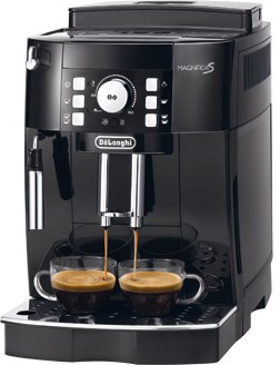 Espressor Automat De’Longhi Magnifica ECAM 21.110.B, 1450W, 15 Bar, Rasnita Integrata, Cafea, Espresso, Cappuccino, Spumare Manuala, Rezervor 1.8 L, Negru pukika.ro [1]
