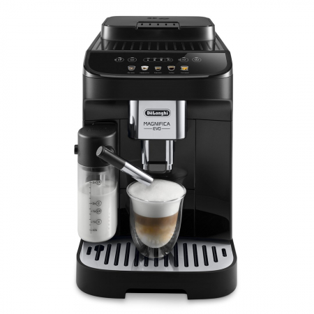 Promotii - Espressor Automat De’Longhi Magnifica Evo ECAM290.61.B, 1450W, 15 Bar, Display Touch, Espresso, Cappuccino, Spumare Lapte, 1.8L, Negru pukika.ro