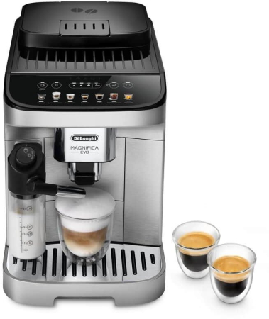 Promotii - Espressor Automat DeLonghi, 1450 W, 15 bar, Touch, Rezervor 1.8 L, Gri pukika.ro