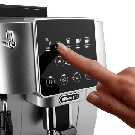 Espressor Automat DeLonghi ECAM 220.30.SB, 1450 W, 15 bar, Cappuccino, Latte, Rezervor 1.8 L, Gri pukika.ro [1]