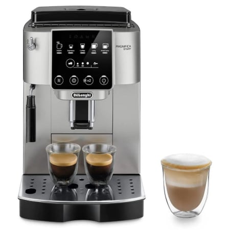 Aparate Cafea - Espressor Automat DeLonghi ECAM 220.30.SB, 1450 W, 15 bar, Cappuccino, Latte, Rezervor 1.8 L, Gri pukika.ro
