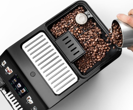 Espressor Automat DeLonghi Eletta Explore ECAM 450.55.G, 1450 W, 19 bar, Touch, Rezervor 1.8 L, Negru pukika.ro [3]