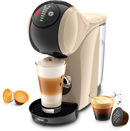 Alte produse - Espressor Automat DeLonghi Genio S Nescafé Dolce Gusto EDG226.BG, 1600 W, 15 bar, Rezervor 0.8 L, Taupe pukika.ro