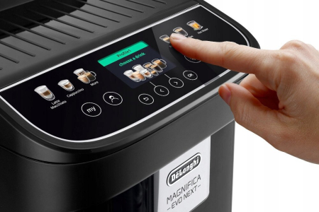 Espressor Automat DeLonghi Magnifica Evo Next ECAM310.60.GB, 1450 W, 15 bar, Touch, Rezervor 1.8 L, Negru pukika.ro [2]