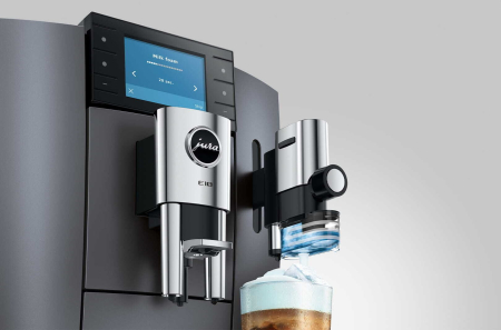 Espressor Automat Jura E10, 1450 W, 15 bar, Touch, Rezervor 1.9 L, Gri pukika.ro [2]
