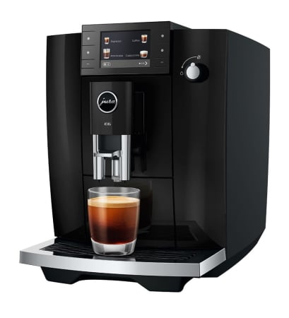 Aparate Cafea - Espressor Automat Jura E6, 1450 W, 15 bar, Touch, Rezervor 1.9 L, Negru pukika.ro