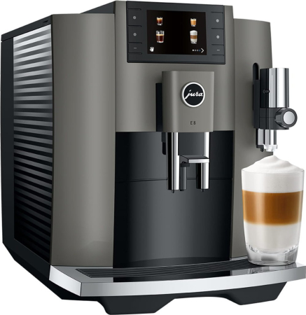 Espressor Automat Jura E8, 1450 W, 15 bar, Rezervor 1.9 L, Dark Inox pukika.ro [2]
