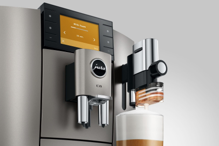 Espressor Automat Jura E8, 1450 W, 15 bar, Touch, Rezervor 1.9 L, Argintiu pukika.ro [6]