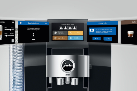 Espressor Automat Jura Z10, 1450 W, 15 bar, Touch, Rezervor 2.4 L, Negru  pukika.ro [3]