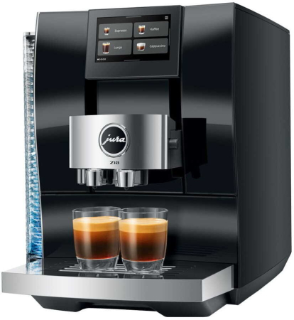 Aparate Cafea - Espressor Automat Jura Z10, 1450 W, 15 bar, Touch, Rezervor 2.4 L, Negru  pukika.ro