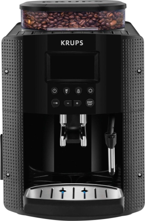 Aparate Cafea - Espressor Automat Krups, 1450 W, 15 bar, Rezervor 1.7 L, Negru pukika.ro
