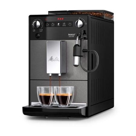 Espressor Automat Melitta Avanza F27/0-100, 1450 W, 15 bar, Espresso, Cappuccino, Crema, 1.5 L, Negru pukika.ro [2]