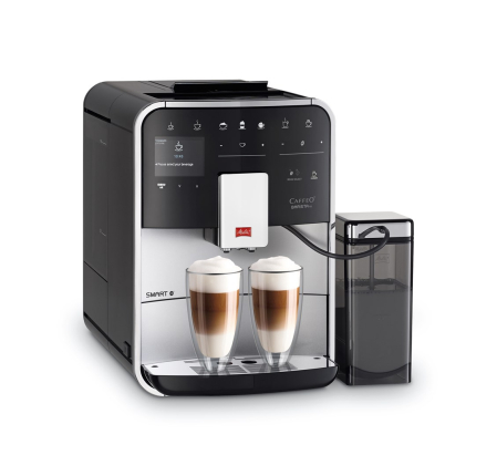 Espressor Automat Melitta Barista TS Smart F85/0-101, 15 Bar, 1450 W, Touch, Cafea macinata, Cappuccino, Latte Macchiato, Rezervor 1.8 L, Negru/Inox pukika.ro [3]